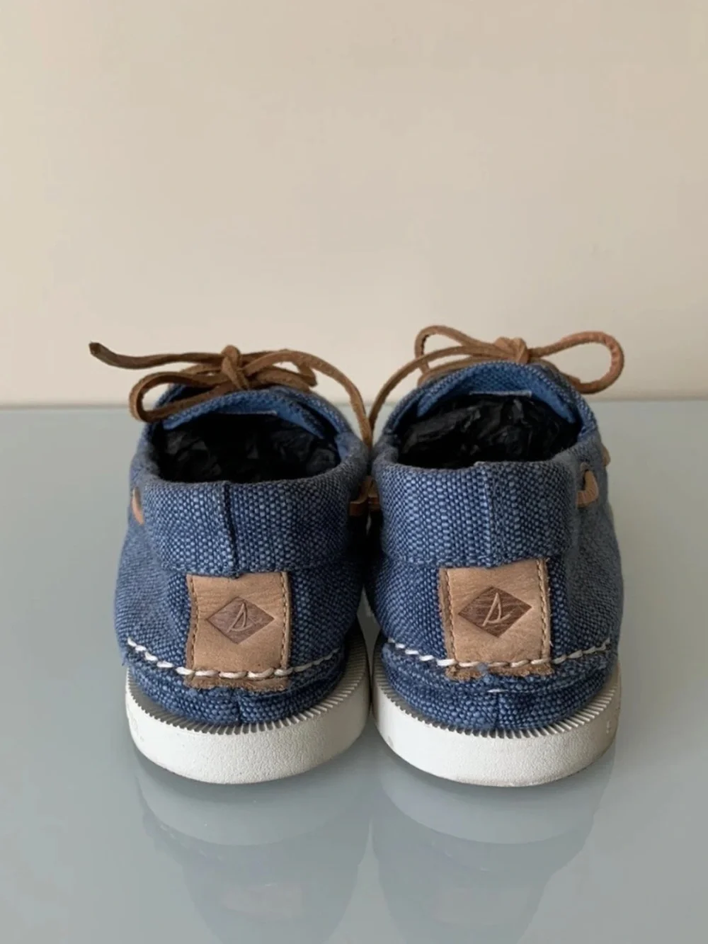 Men’s Baja Canvas Boat Shoes Size 11.5
